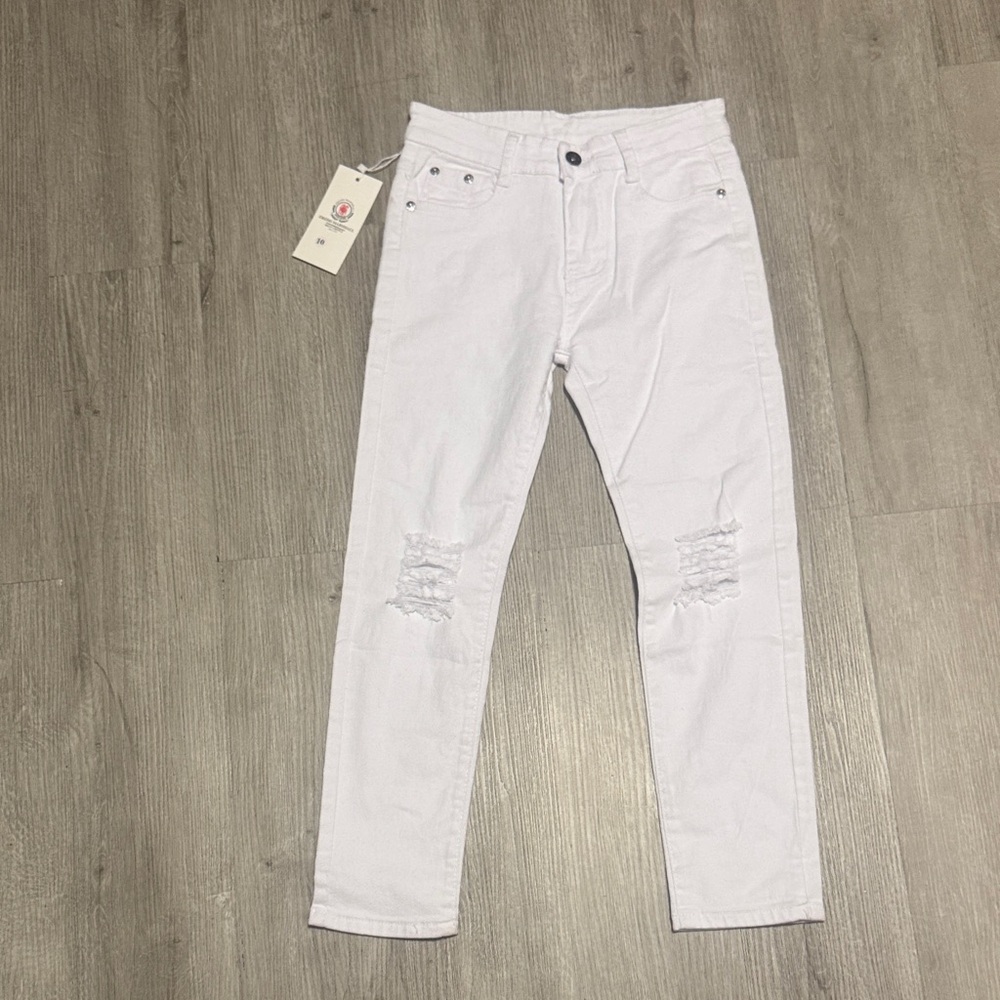 ***2/$15*** Kids' Classic White Jeans